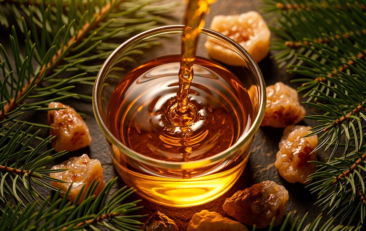 Zlatna smola i svetlost